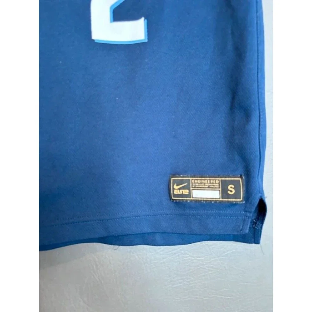 Nike Villanova Wildcats #2 Elite Basketball Jersey Youth Small Blue NCAA